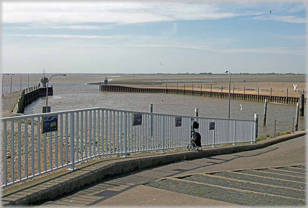 D71 7157 Schleusenhafen Eidersperrwerk