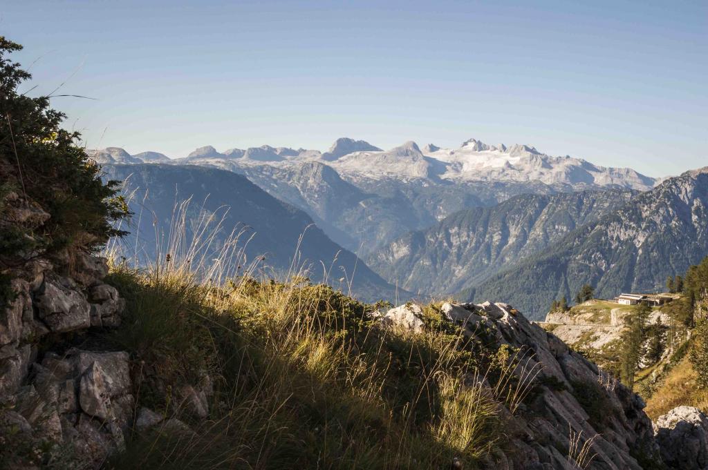 Dachstein vom Weg zur Bräuningalm