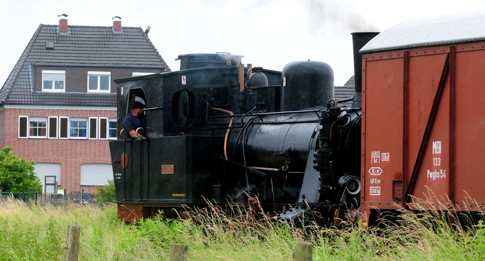 Dampflok Radbod in Hamm-Uentrop.