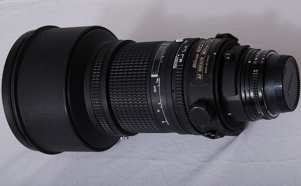 Das AF 300/2.8 ED Nikkor nach Reparatur und Reinigung