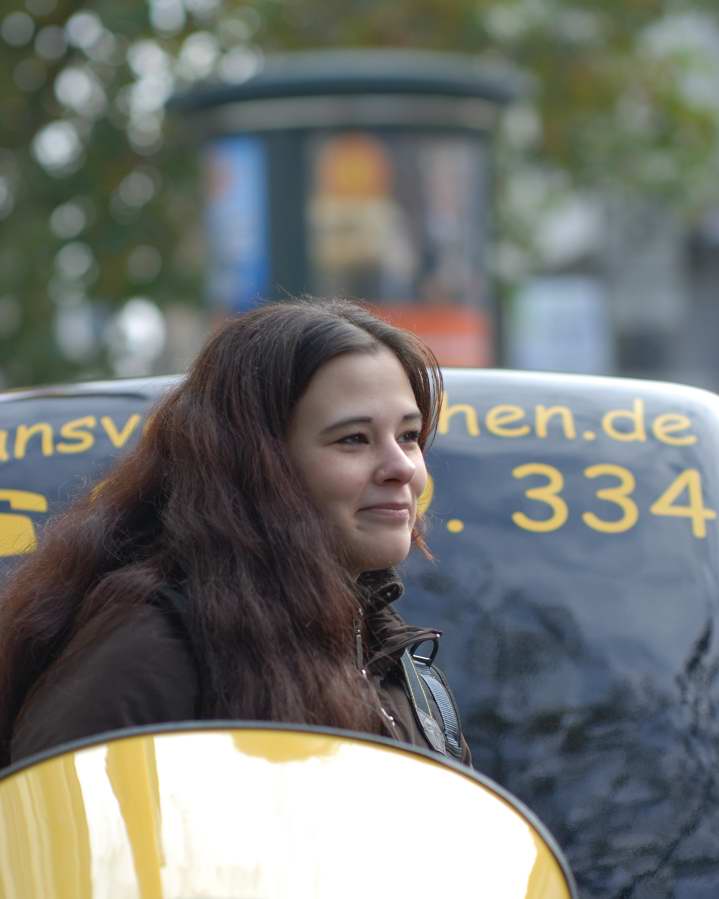 Das Bild von mir hat Rudi gemacht.