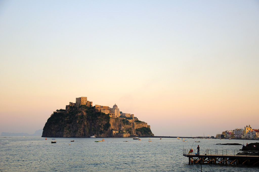 Das Castello Aragonese auf Ischia