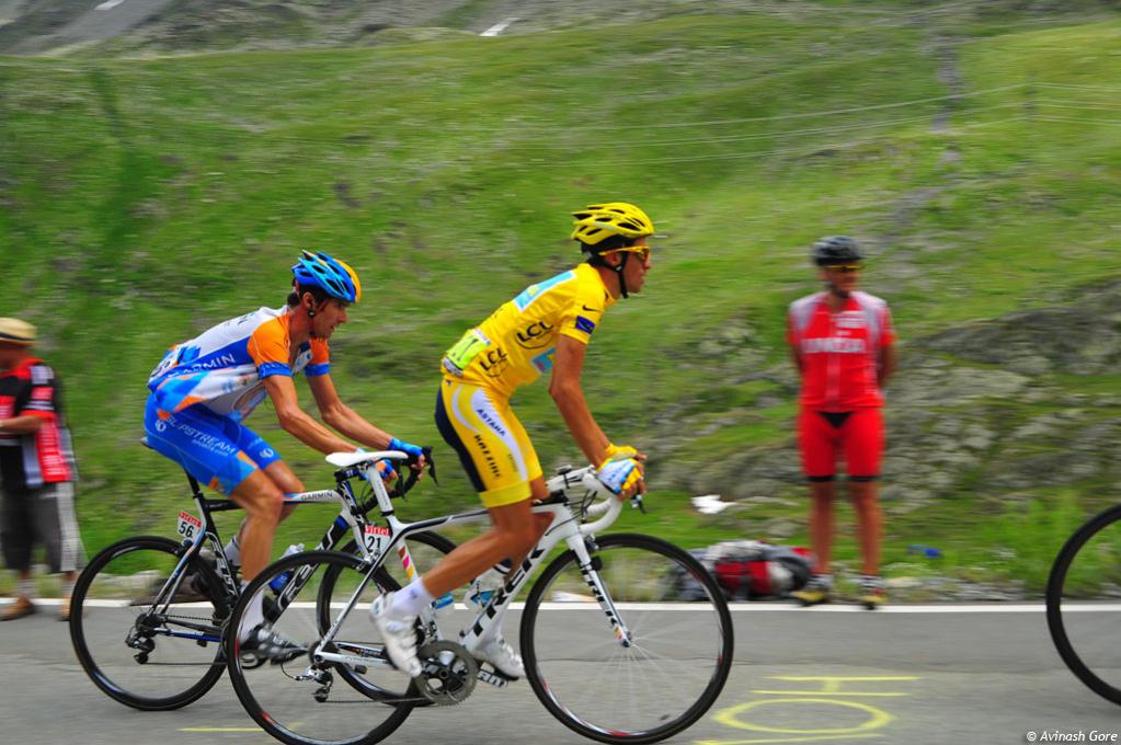 Das Gelbe Trikot von Alberto Contador