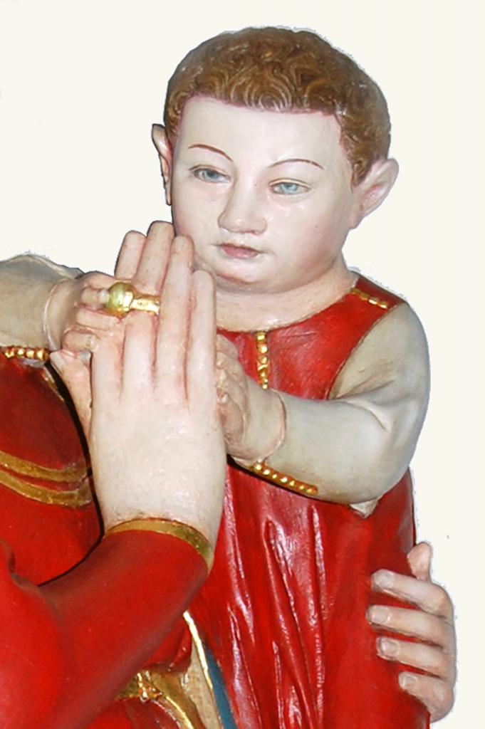 Das Kind mit der Madonna
