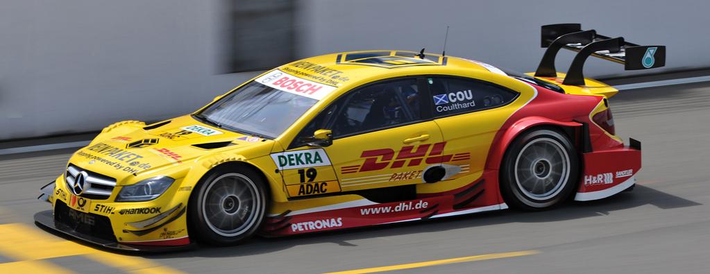 David Coulthard - Mücke Motorsport - DHL Paket Mercedes AMG C-Coupé