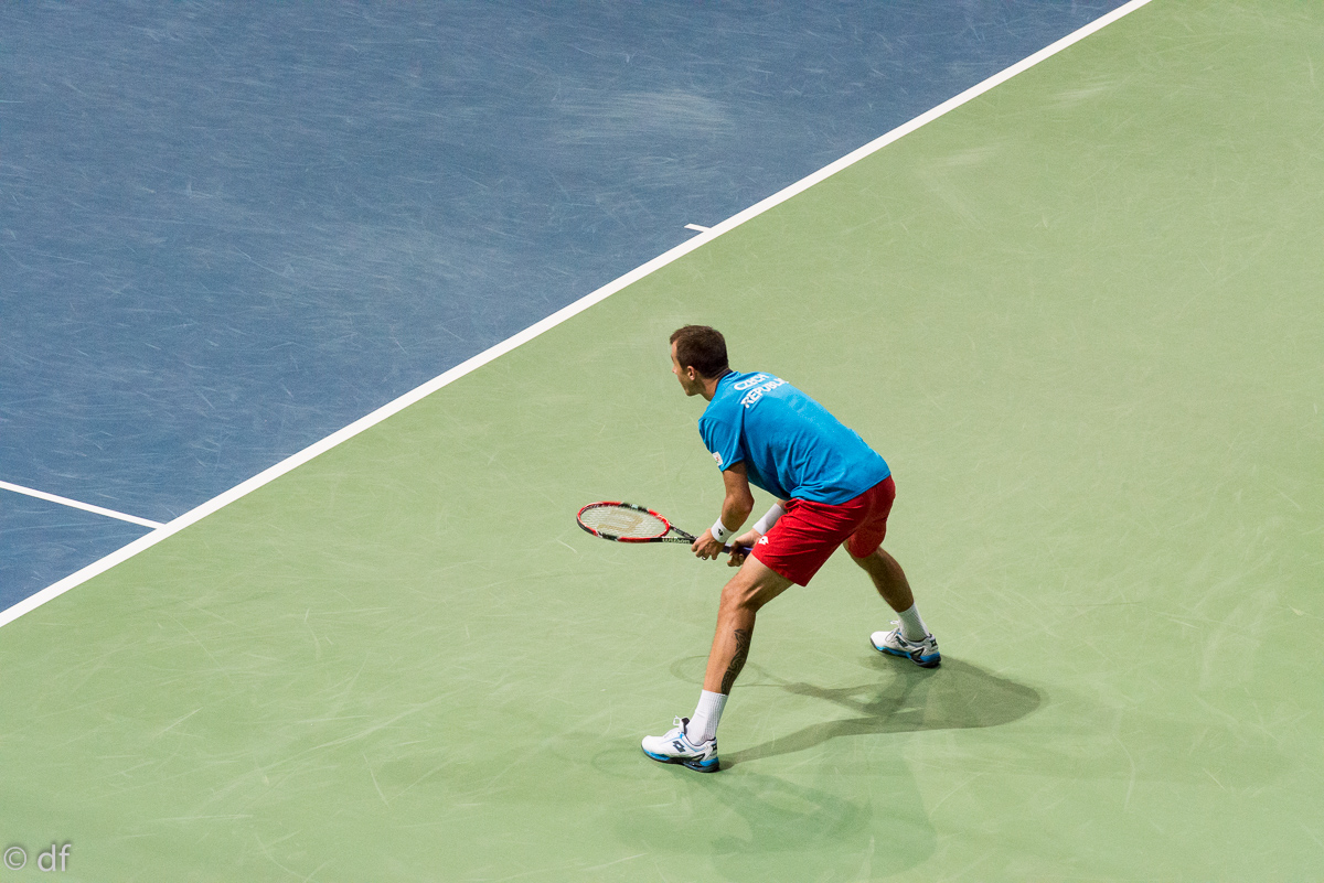 Davis Cup Deutschland - Tschechien, 04.03.2016, Nikon D800/2.8/70-2