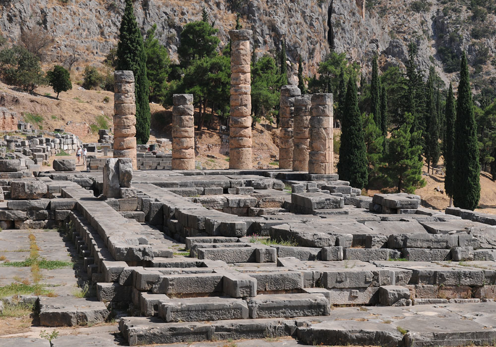 Delphi, Apollon Tempel