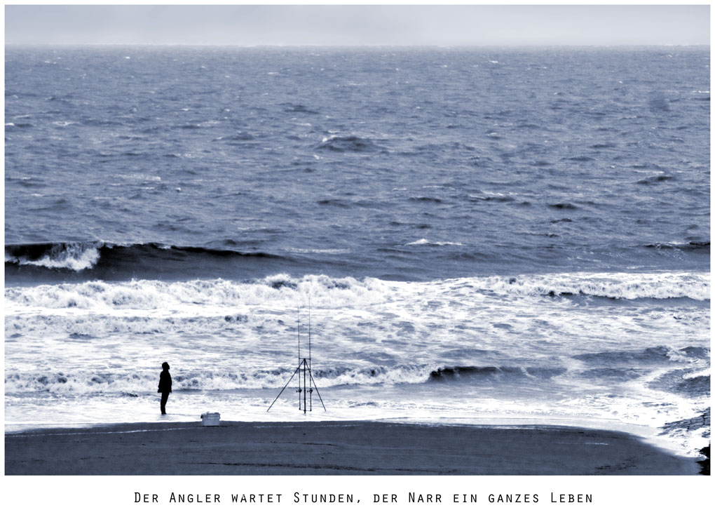 Der Angler wartet...