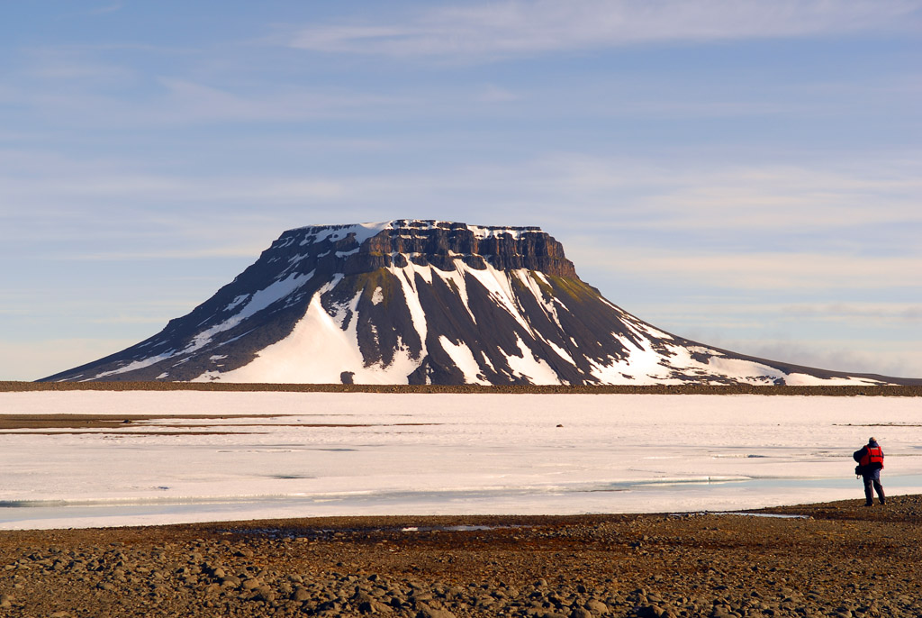 Der Glockenberg auf der Bell Insel - Franz Josef Land Archipel