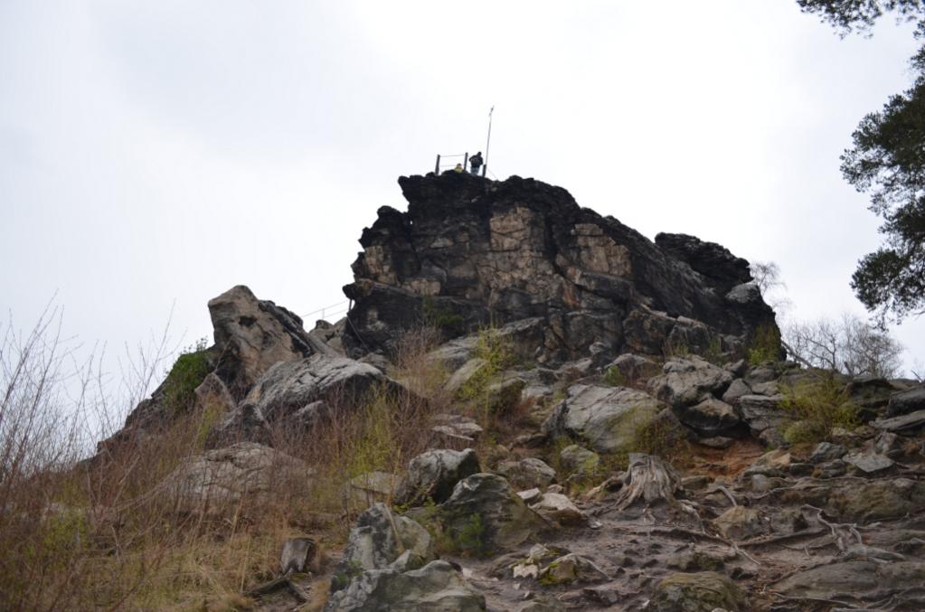 Der Grovaterfelsen bei Blankenburg