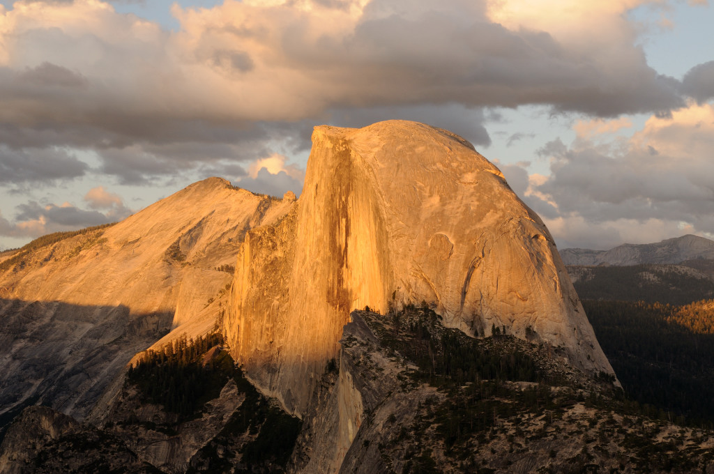 Der Half Dome bei Sonnenuntergang – Yosemite NP