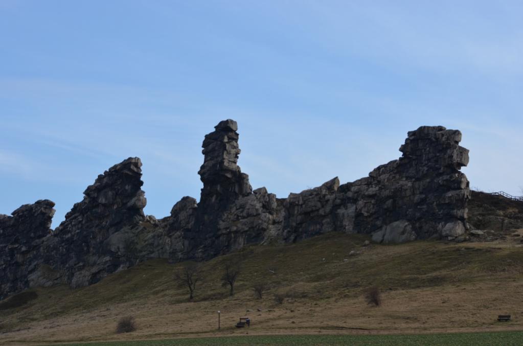 Der Königsstein - ein Teil der Teufelsmauer bei Neinstedt