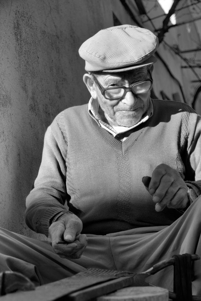 Der Meister 90 Jahre alt und immer gut drauf