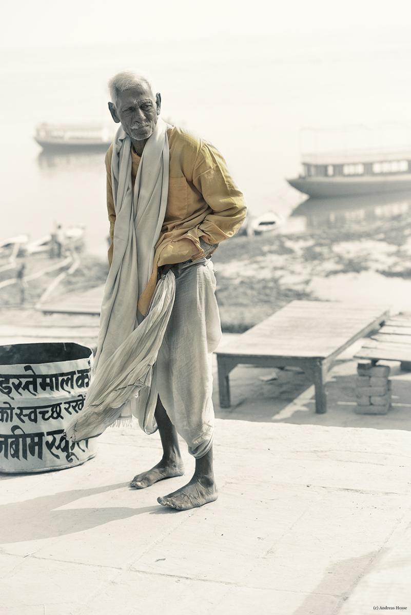Der Reisende am Ganges