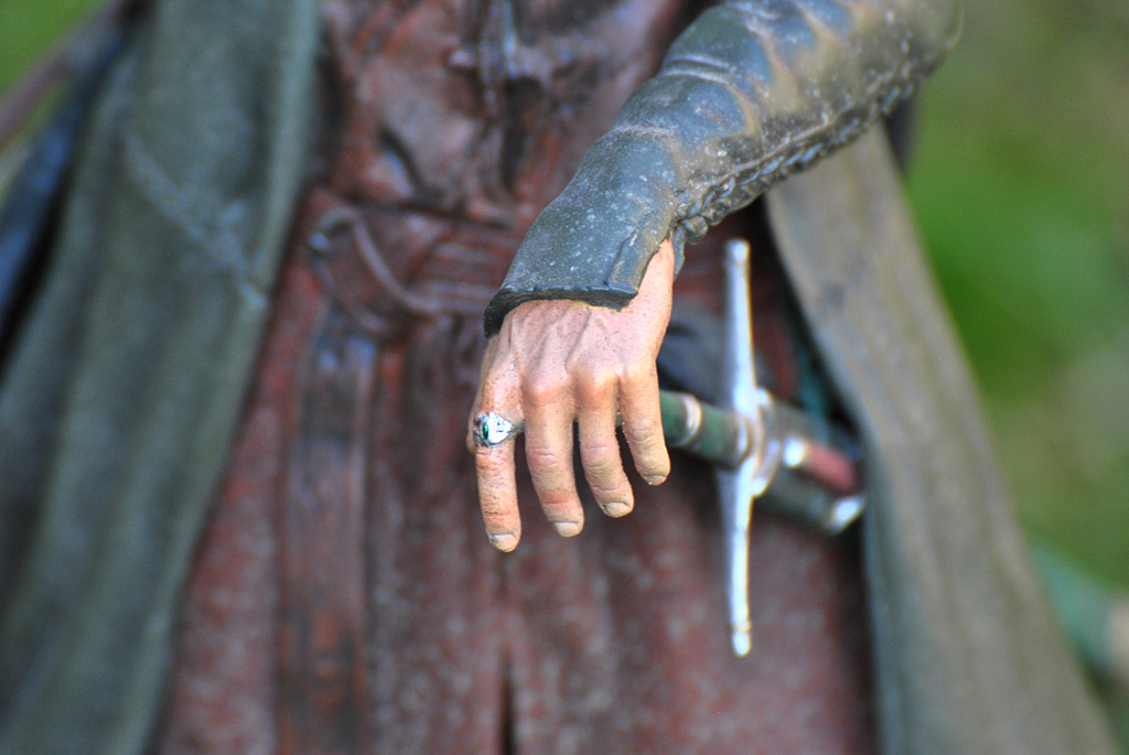 Detail Handrücken mit Ring