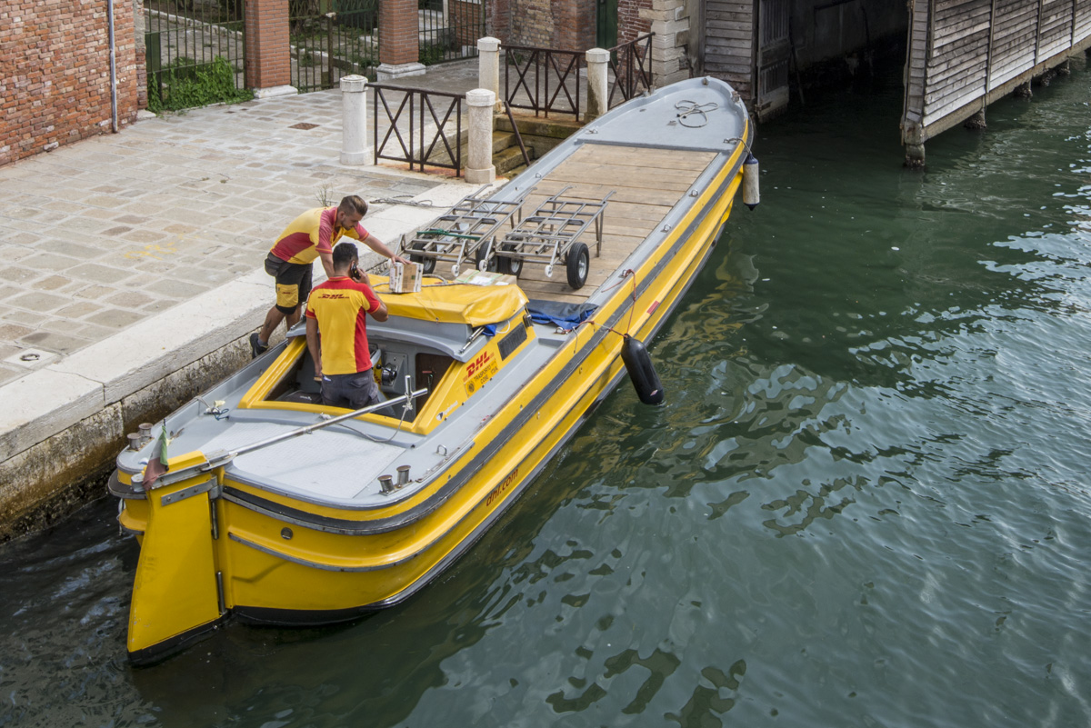 DHL Boot Venedig