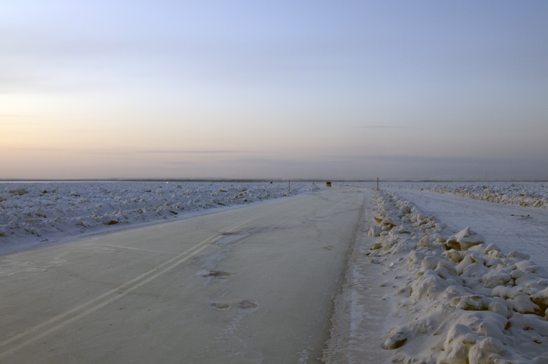 Die Lena als Autopiste