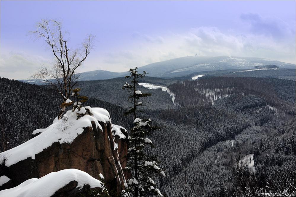 die Rabenklippen ...
von hier eröffnet sich ein toller Blick zum Brocken