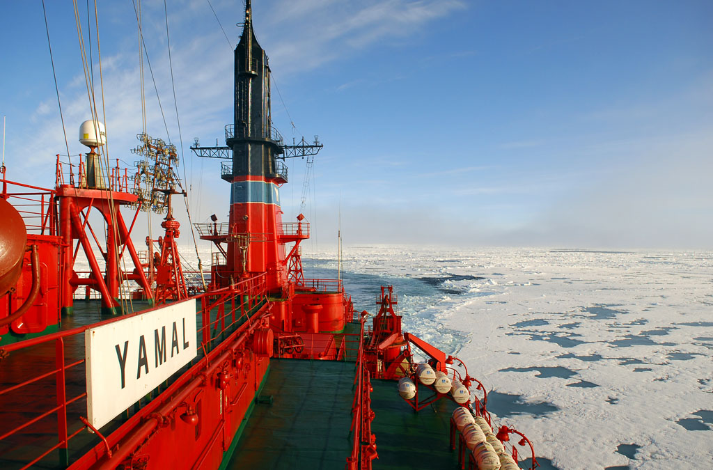 Die Yamal am 87. nördlichen Breitengrad