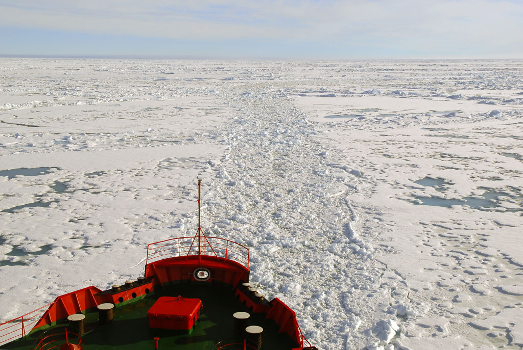 Die Yamal am 88. nördlichen Breitengrad
