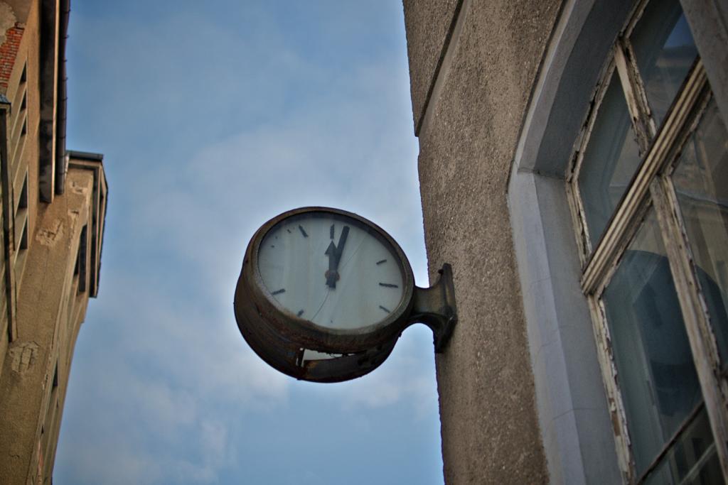 Die Zeit steht still ...