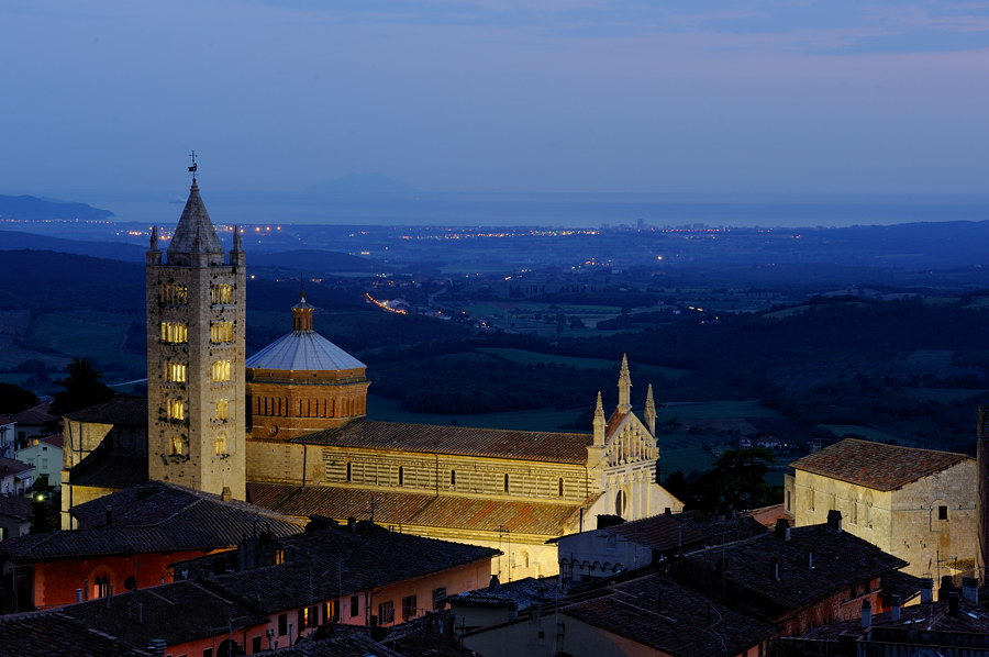 doppo tramonte Massa Marittima