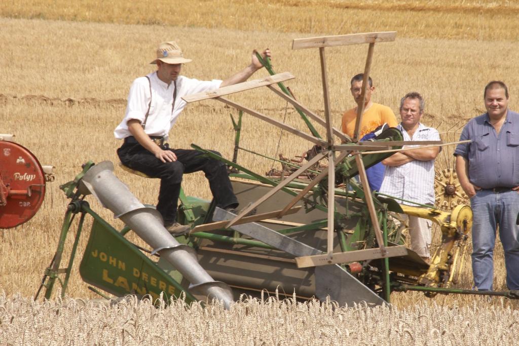 Dreschfest Dühren - der gute alte John Deere...