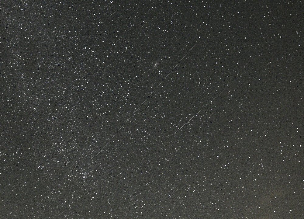 DSC9070 Satellit Sternschnuppe