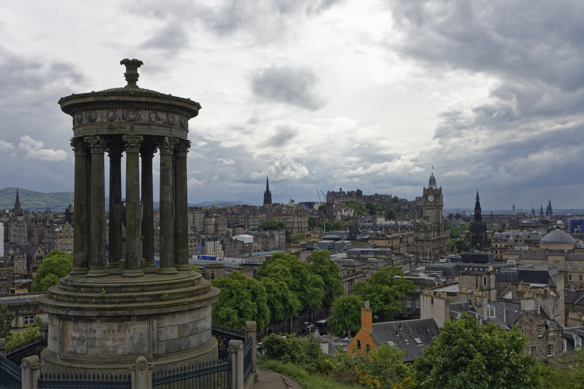 Ediburgh von Calton Hill
