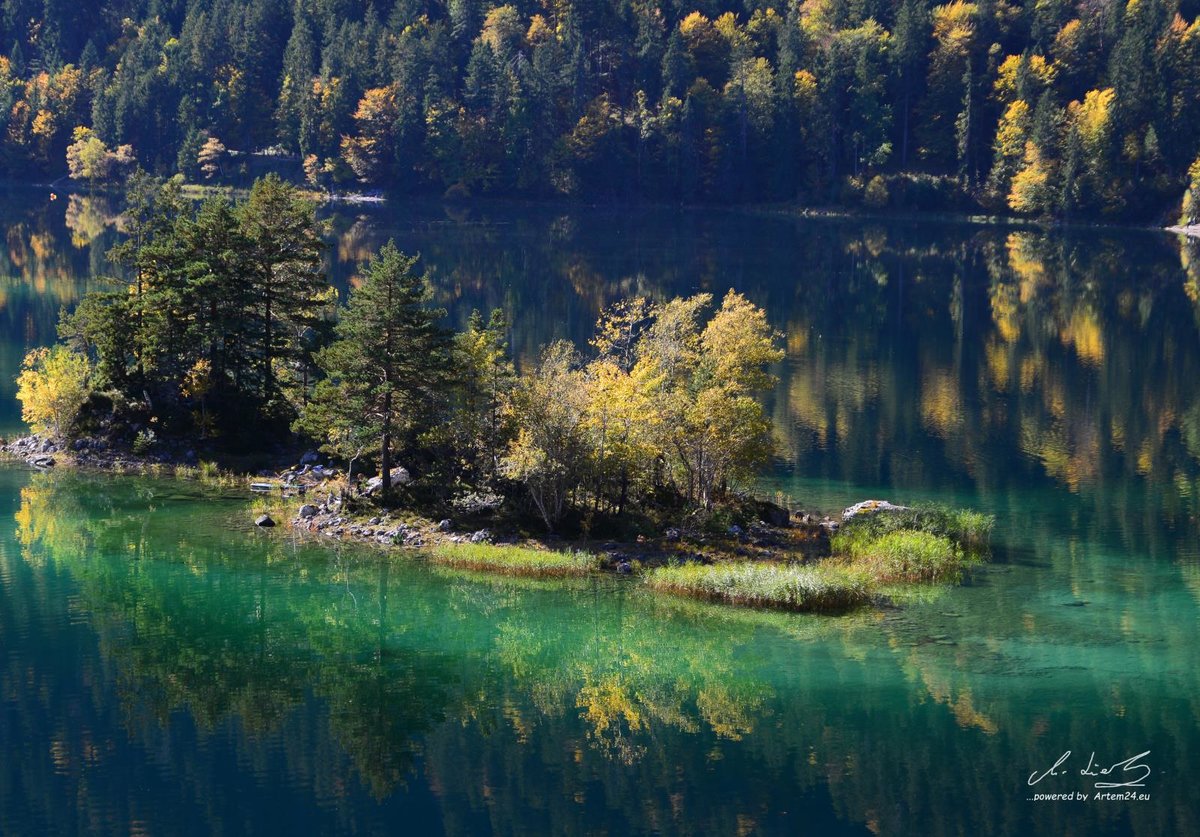 Eibsee Herbstbild