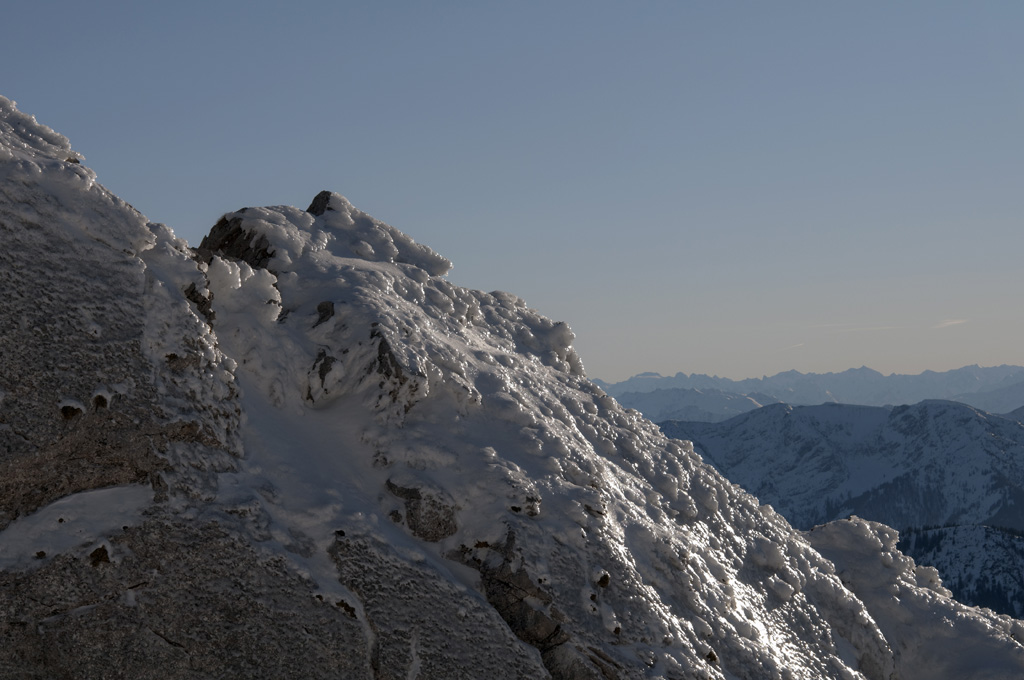 Eis am Wendelstein