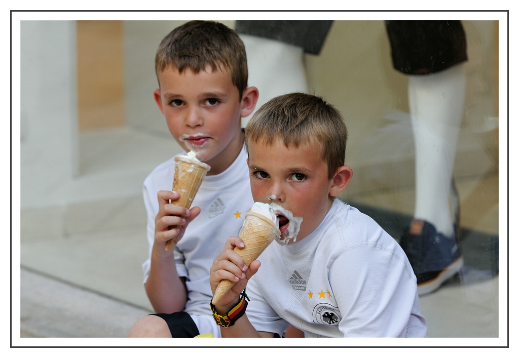 Eis Lecken