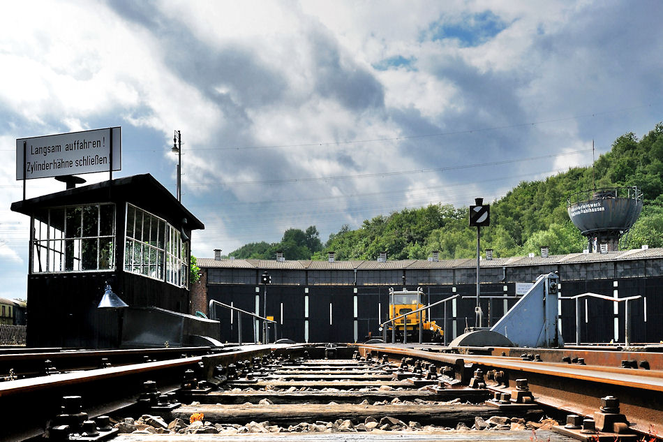 Eisenbahnmuseum Bochum Dahlhausen Lokschuppen -07/2009