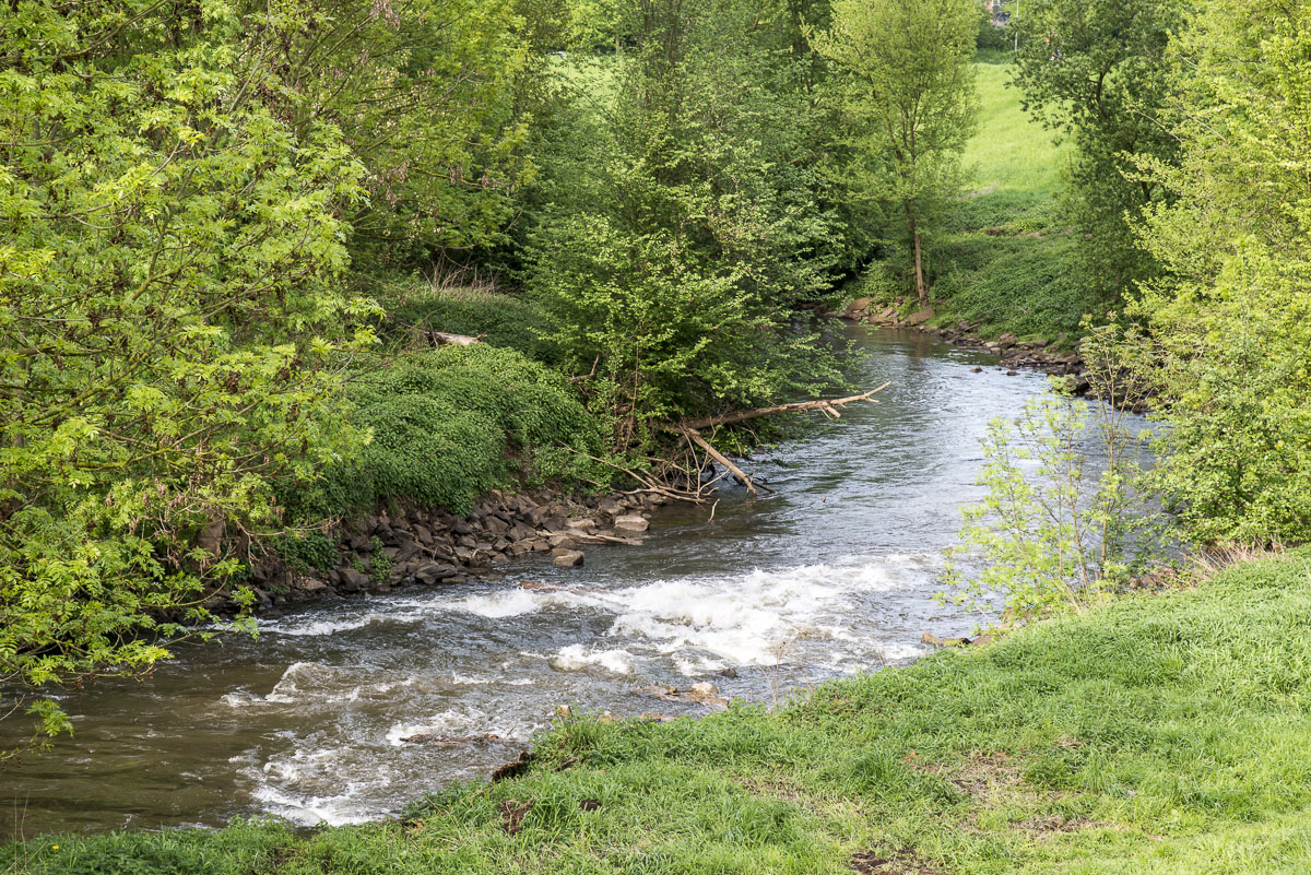 Erft Stromschnellen