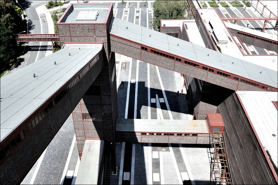 Förderbandrampen Zeche Zollverein 08/2010