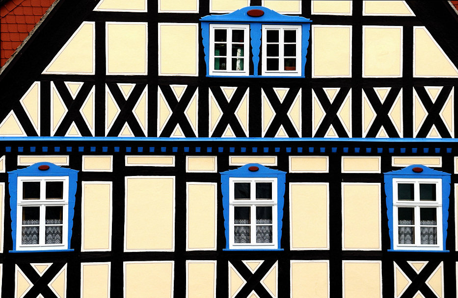 Fachwerkhaus Hohnstein / Sachsen