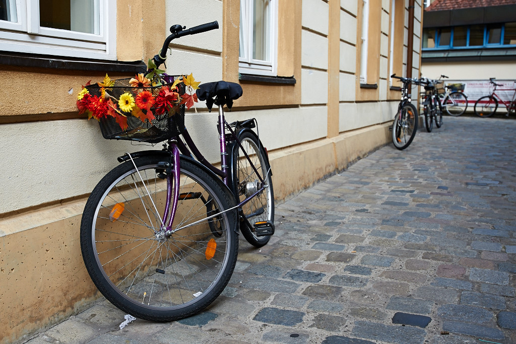 Fahrrad gesehen in Bamberg