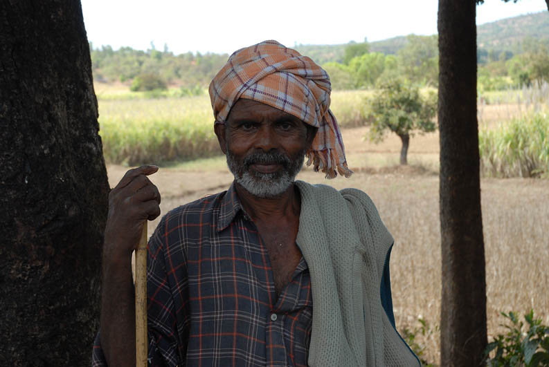 Farmer in Karnataka