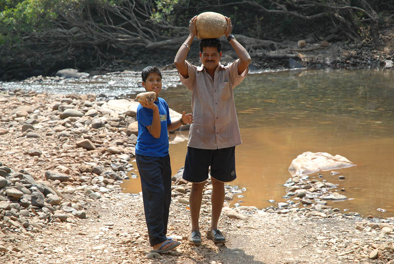 Father and son