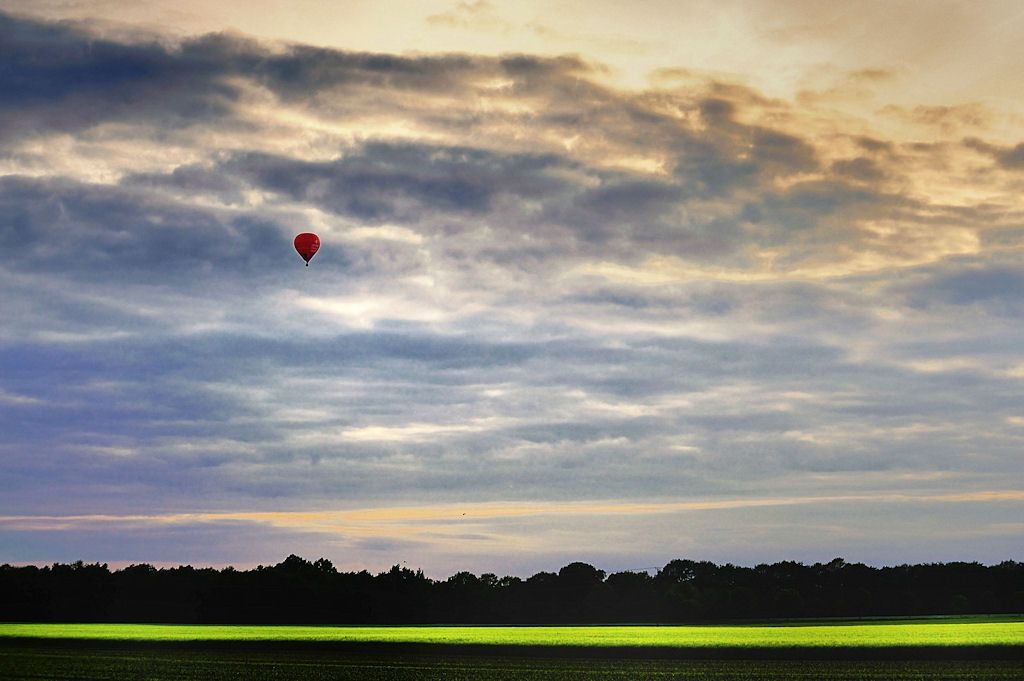 Feld mit Ballon 05 / 2009