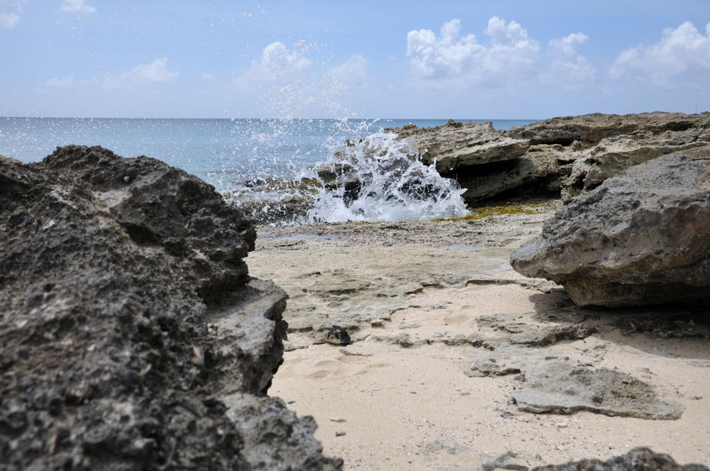 Felsen im Meer