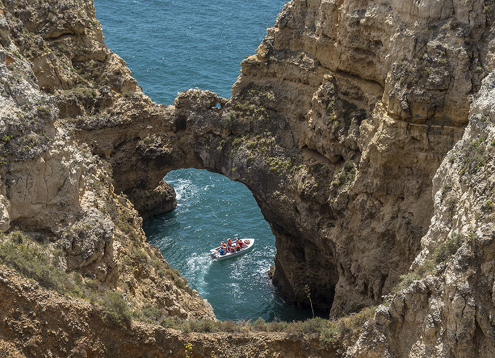 Felsentor bei Lagos, Algarve