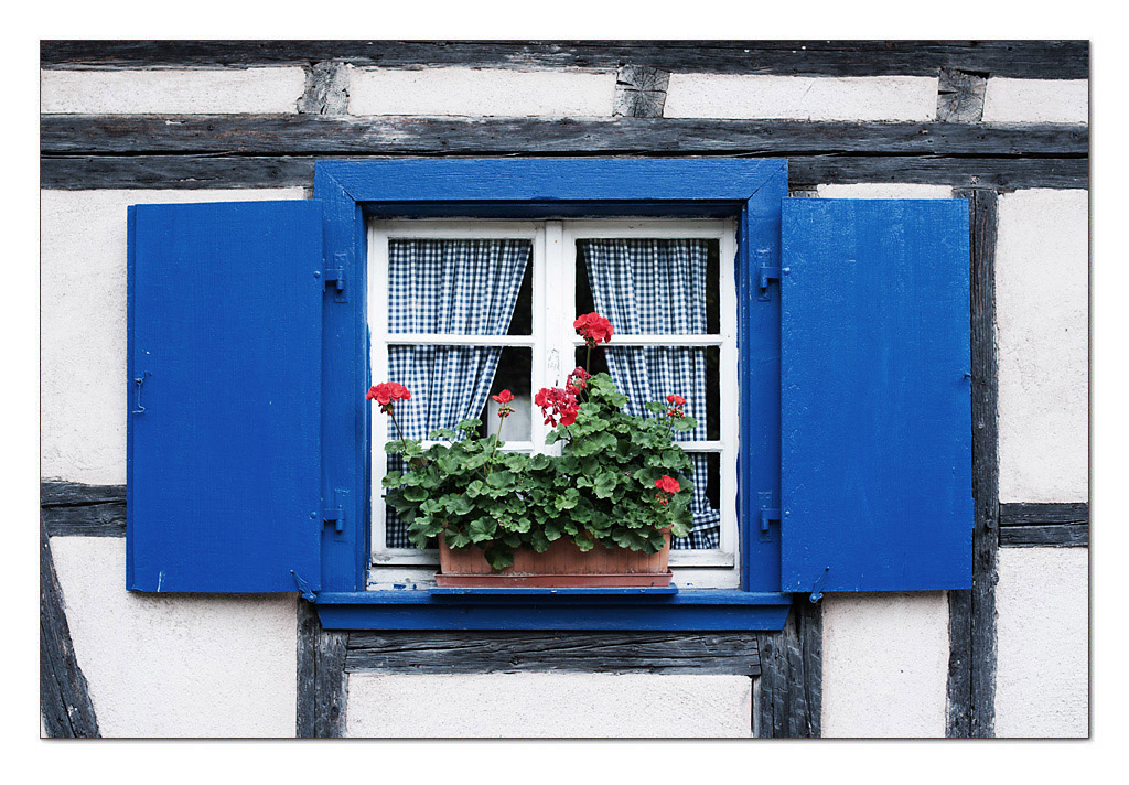 Fenster mit Laden