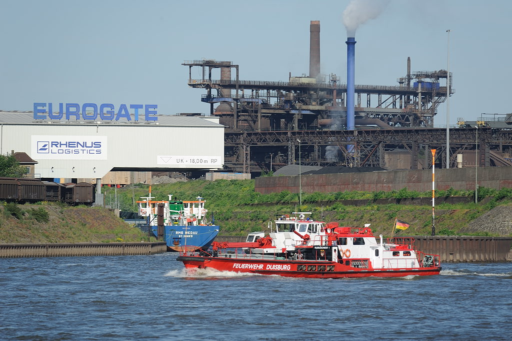 Feuerwehr Duisburg Löschboot 1