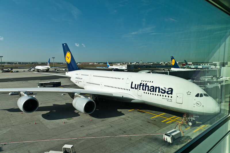 FFM - SFO - unser Luftbus