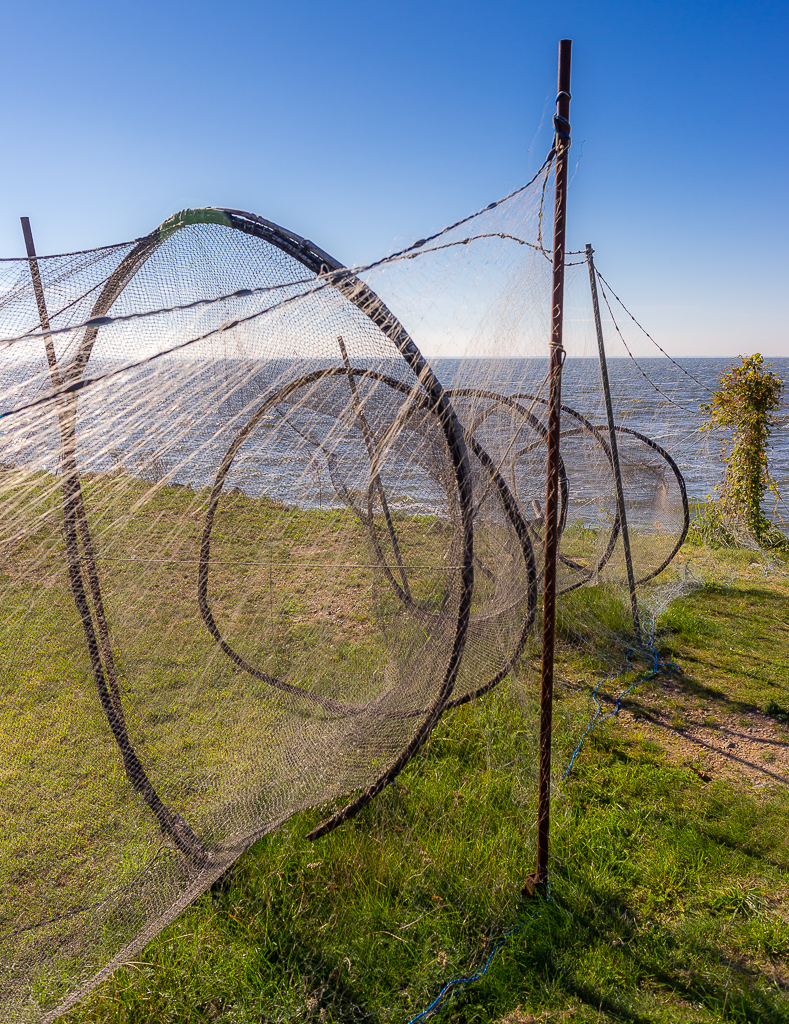 Fischernetze bei Kaminke