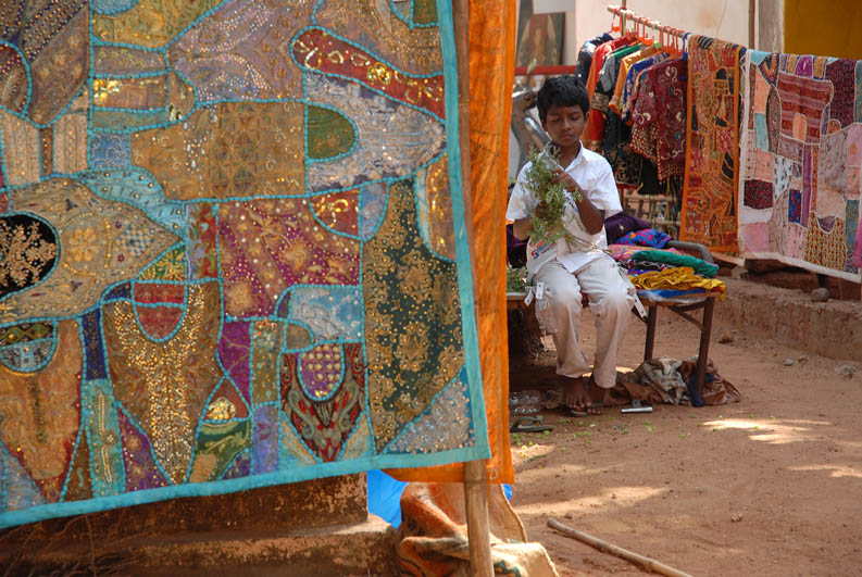 Flegra market in Anjuna