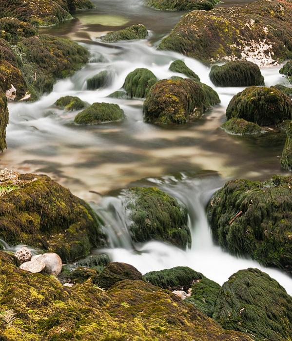 fließendes wasser