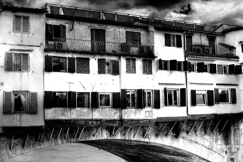 Florenz, Brückenhäuser 05 / 2010