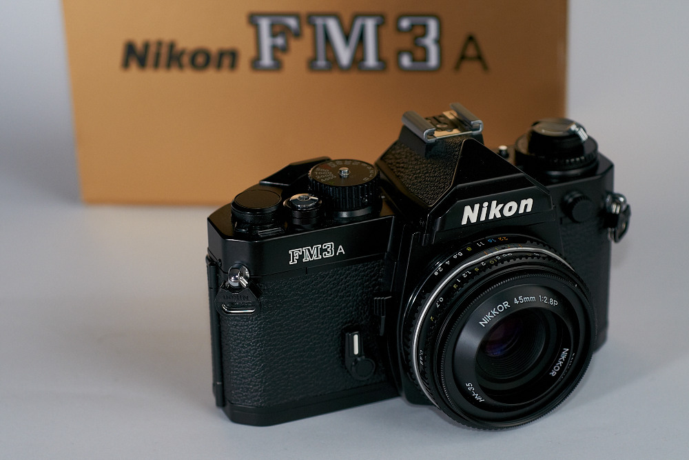 FM3a mit Nikkor 45mm 1:2.8P